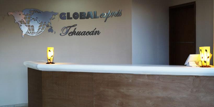 Hotel Global Express Tehuacan Tehuacán Exterior foto