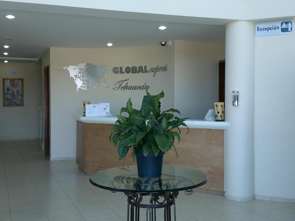 Hotel Global Express Tehuacan Tehuacán Exterior foto